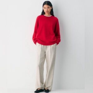 Artizia Wilfred The Effortless Pants Neutral Tencel Linen Neutral  Size 2